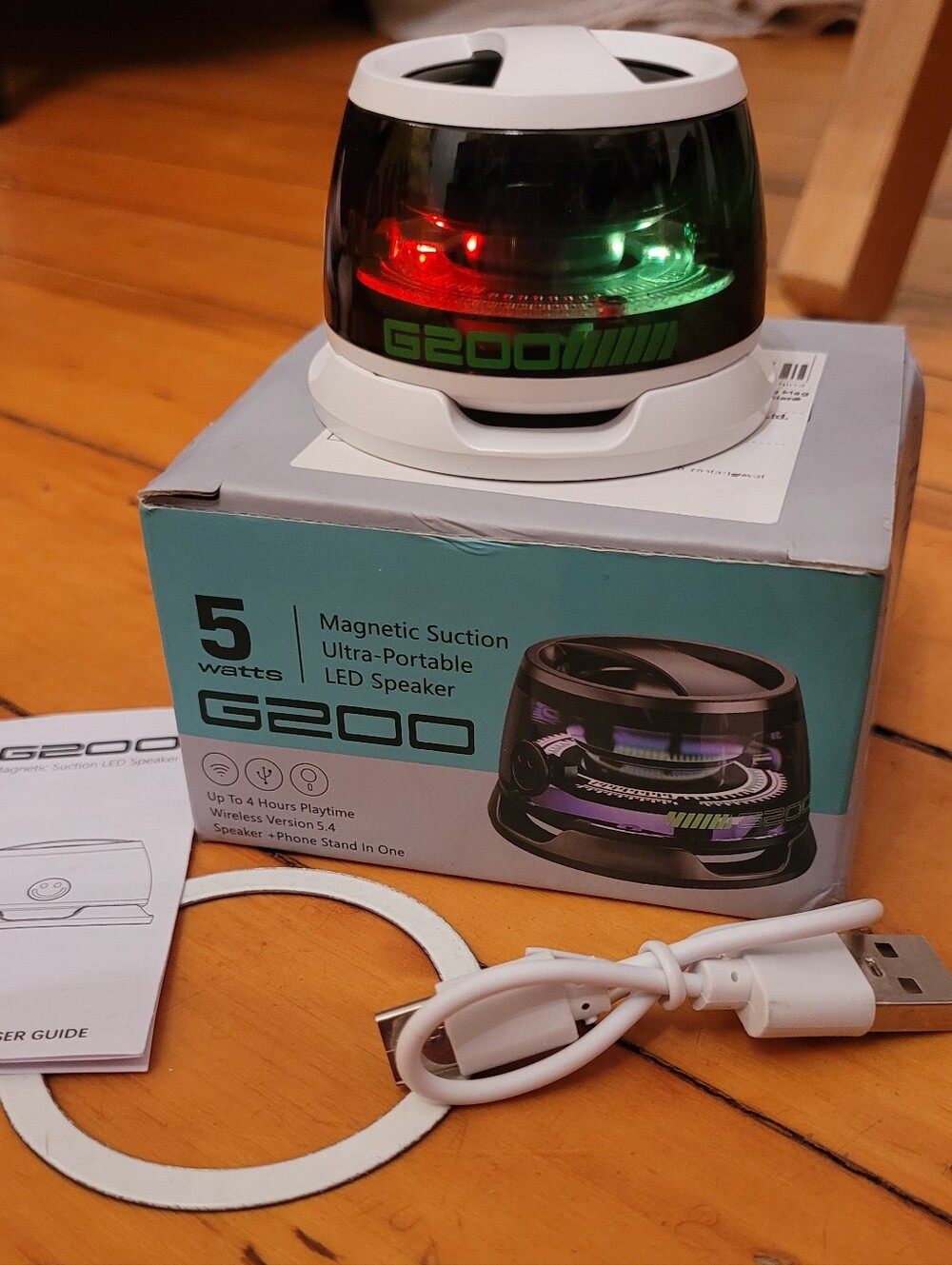 G2000 MAGNETIC SUCTION LED SPEAKER